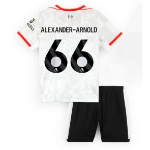 Liverpool Alexander-Arnold #66 Dětské Alternativní dres komplet 2024-25 Krátký Rukáv (+ trenýrky)